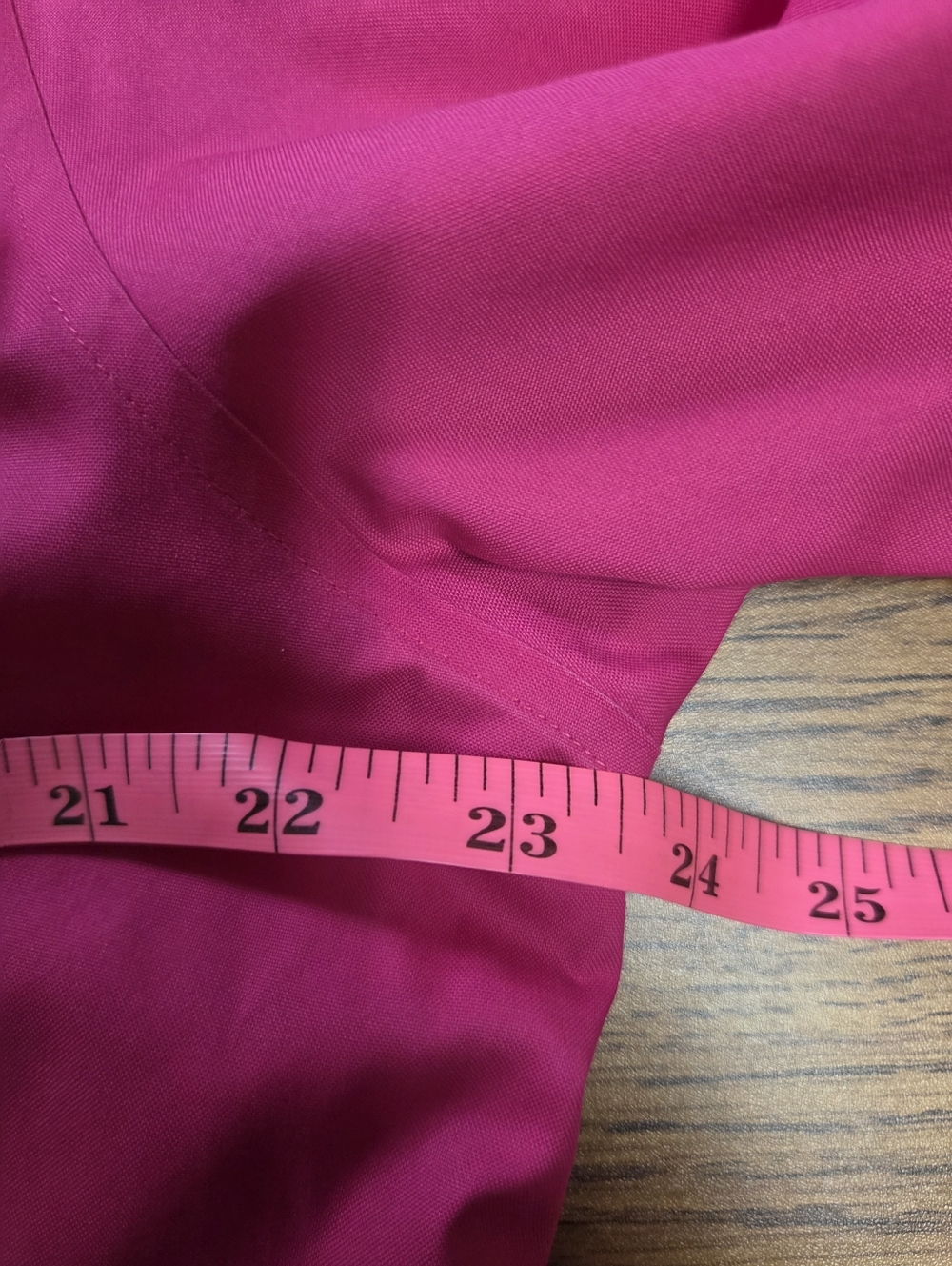 Chico's No Iron Fushia Button Down Shirt Size XL (16-18) - Picture 7 of 8
